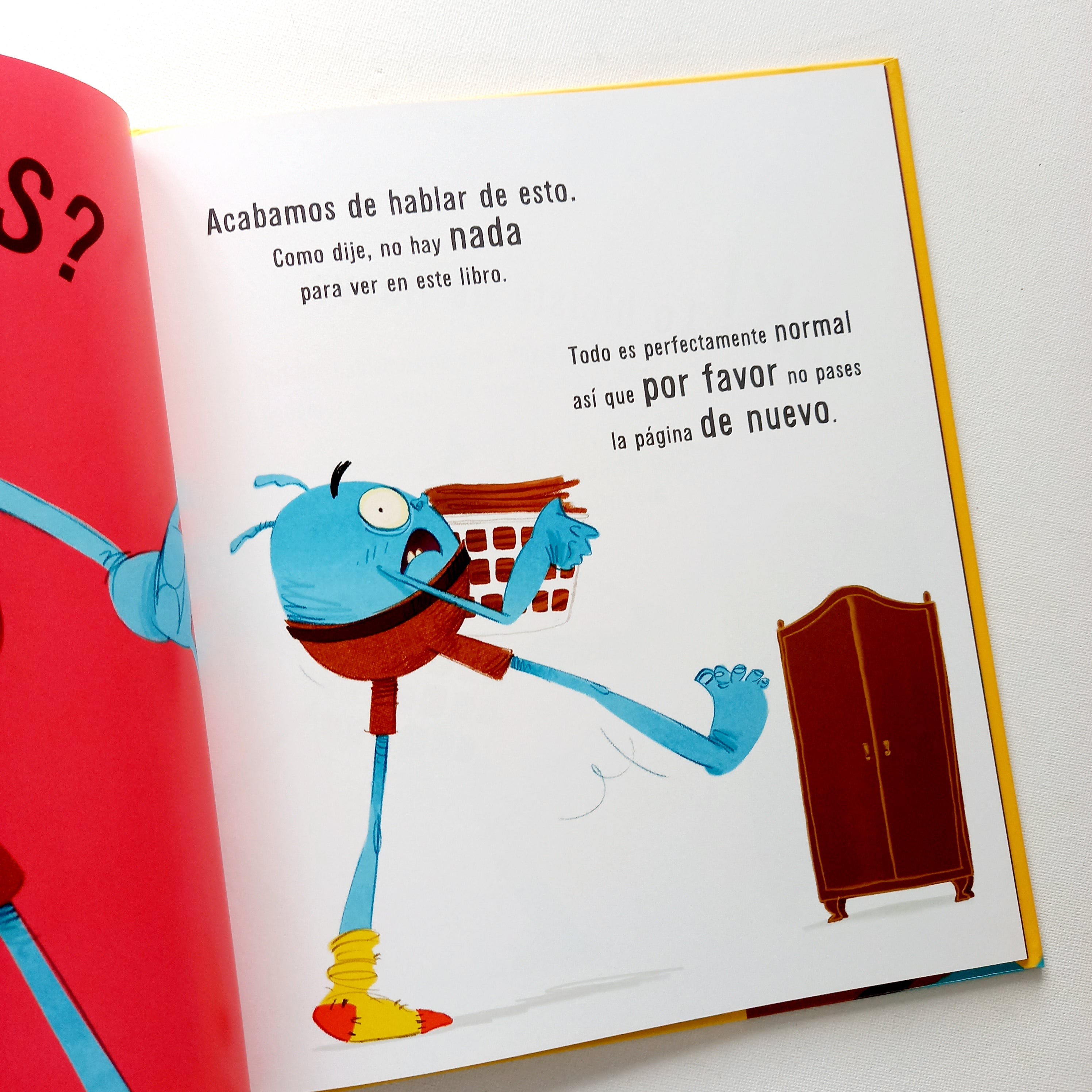 Por favor no abrir este libro de nuevo Por favor no abrir este libro de nuevo